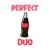 Coke T-Shirt S fehér unisex