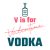 Vodka T-Shirt M fehér unisex